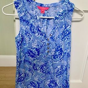 Sold! Lilly Pulitzer Essie Tank Top XS, Like New